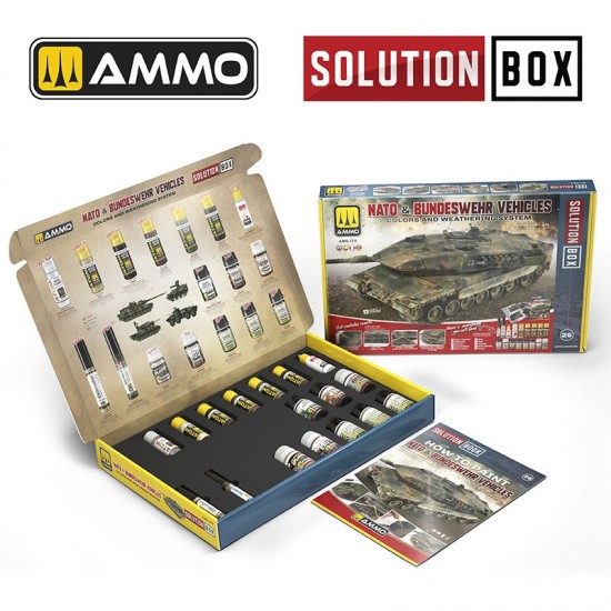 Solution Box Vol.26 NATO and Bundeswehr Vehicles Colours and Weathering System