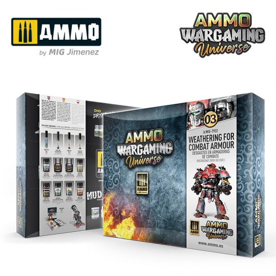 Ammo Wargaming Universe #03 - Weathering Combat Armour Weathering set