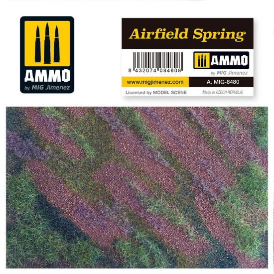 Airfield Spring for 1/48, 1/35, 1/32 Scale (245 mm x 245 mm)