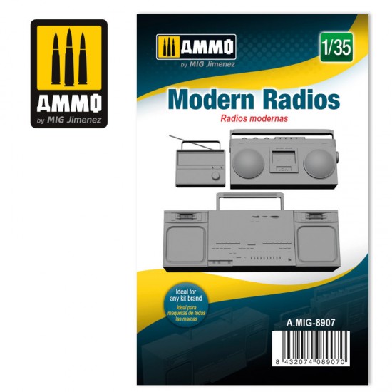 1/35 Modern Radios 1980s-1990s (4pcs)