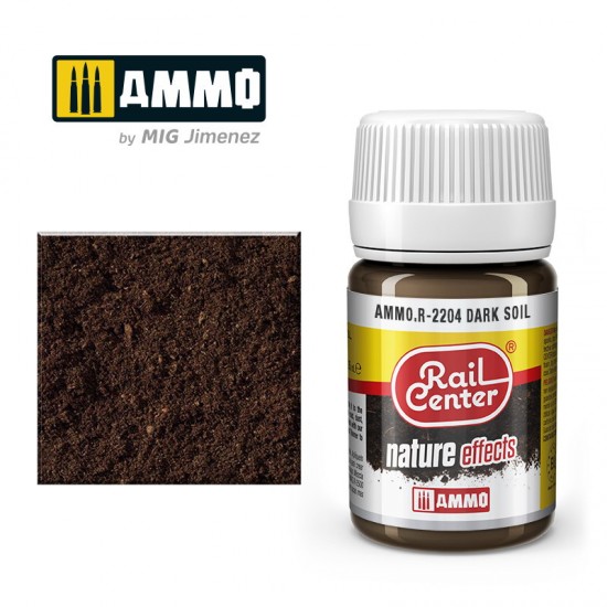 Nature Effects for Railway - Rail Center #Dark Soil (35ml)