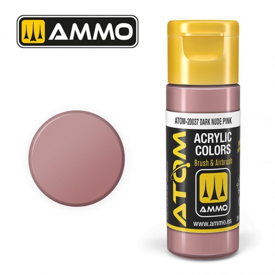 Acrylic Paint - ATOM Colour #Dark Nude Pink (20ml jar)