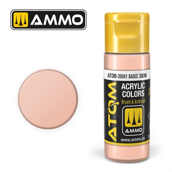 Acrylic Paint - ATOM Colour #Basic Skin (20ml jar)