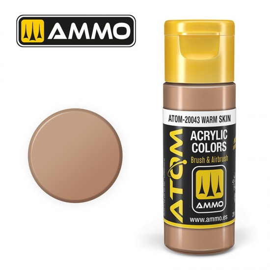 Acrylic Paint - ATOM Colour #Warm Skin (20ml jar)