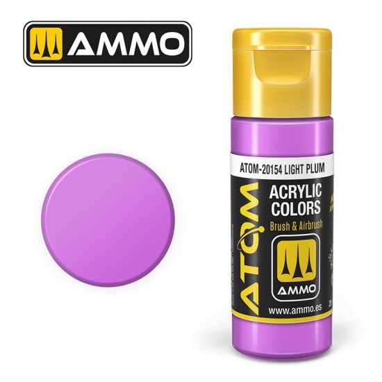 Acrylic Paint - ATOM Colour #Light Plum (20ml jar)