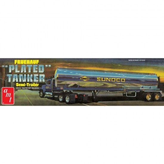 1/25 Fruehauf Plated Tanker Trailer (Sunoco)