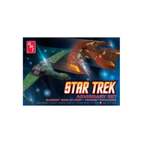 [Star Trek] Adversary Set (2 Kits: Ferengi 9.5cm long, Klingon 8.2" long)