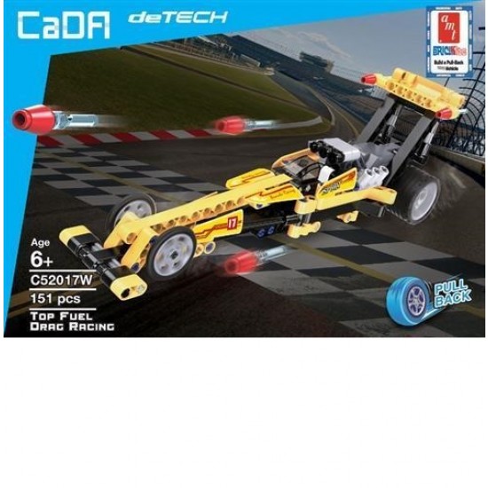 Top Fuel Dragster Brick Kit (Pull Back)