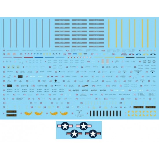 1/35 Airframe Data & Markings - USN MH-60S Search, Rescue (SAR)