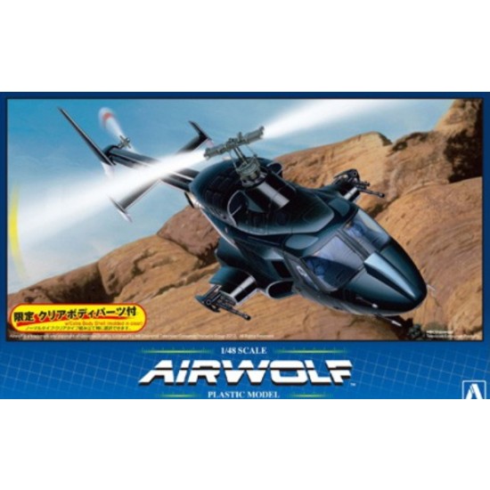 1/48 Airwolf Clear Body Version