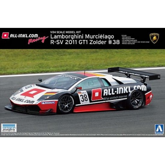 1/24 Lamborghini Murcielago 2011 GT1 Zolder 