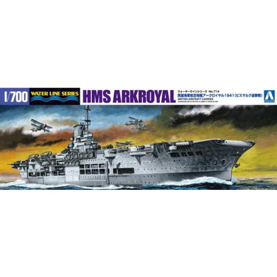 1/700 British Aircraft Carrier HMS Arkroyal 1941 (Waterline)