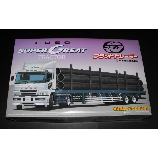 1/32 Super Great High Roof Tractor (Mitsubishi Fuso Truck Model) 