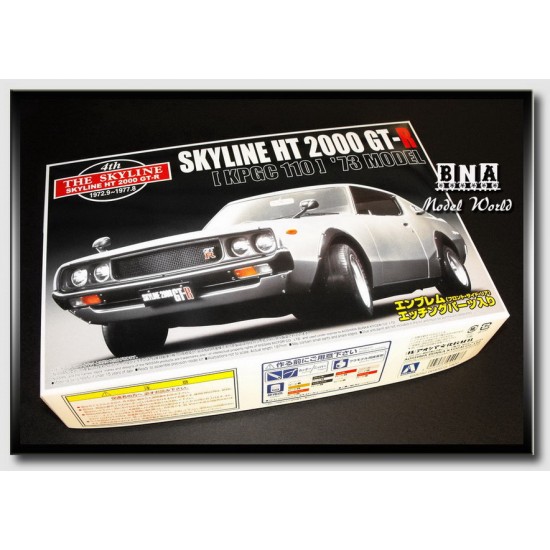 1/24 Nissan Skyline HT 2000 GTR (KPGC 110) 1973 