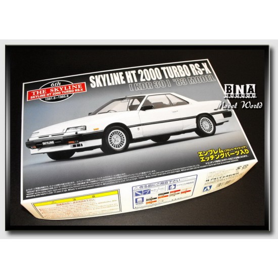 1/24 Nissan Skyline HT 2000 Turbo RS-X (KDR30) 1983 