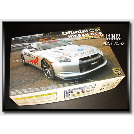 1/24 Nissan R35 BNR35 GTR Sendai Highland Official Car Left-Hand Drive