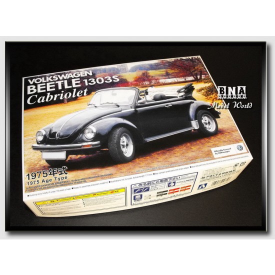 1/24 Volkswagen Beetle 1303S Cabriolet 1975 