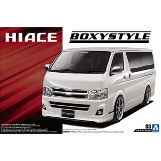 1/24 Toyota Boxystyle TRH200V Hiace Super GL 2010