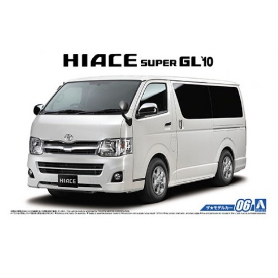 1/24 Toyota TRH200V Hiace Super GL 2010