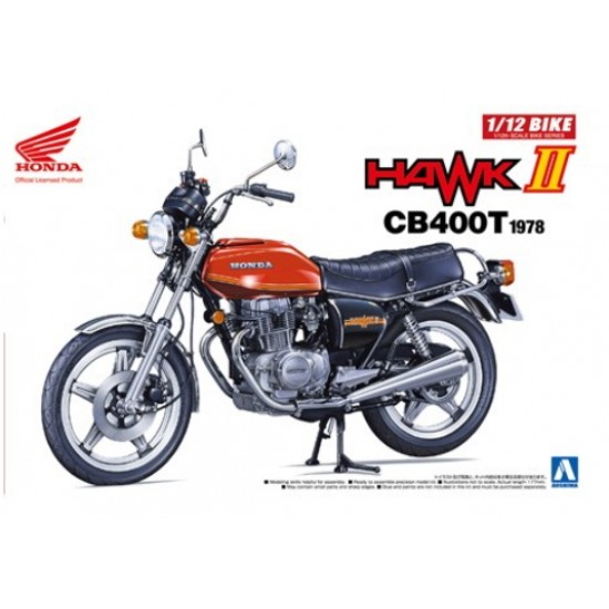 1/12 Honda Hawk II CB400T 1978