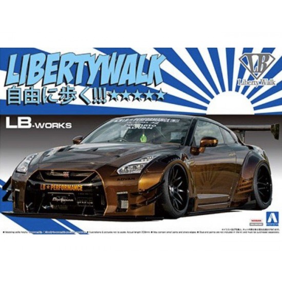 1/24 LB Works R35 GT-R Type 2 Ver.1 Liberty Walk No.12