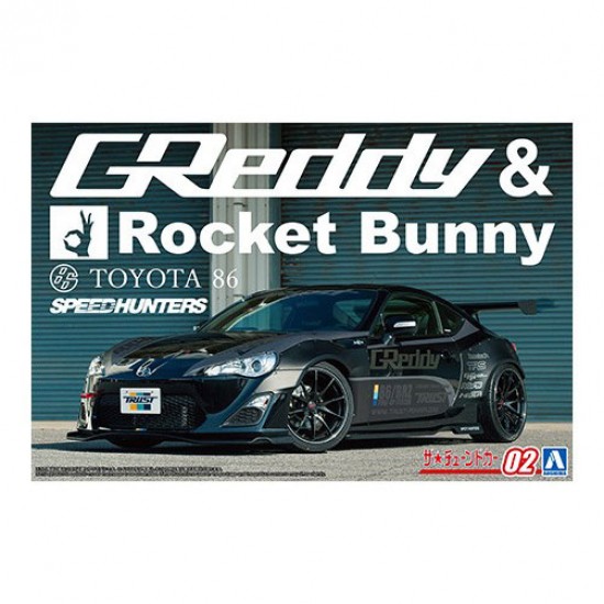 1/24 ZN6 Toyota 86 12 Greddy and Rocket Bunny Volk Racing Tuned Car No.2