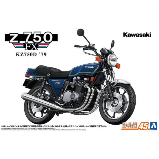 1/12 Kawasaki KZ750D Z750FX '79 Custom