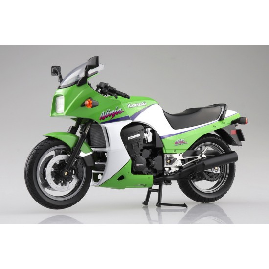 1/12 Kawasaki GPZ900R Lime Green Motorcycle