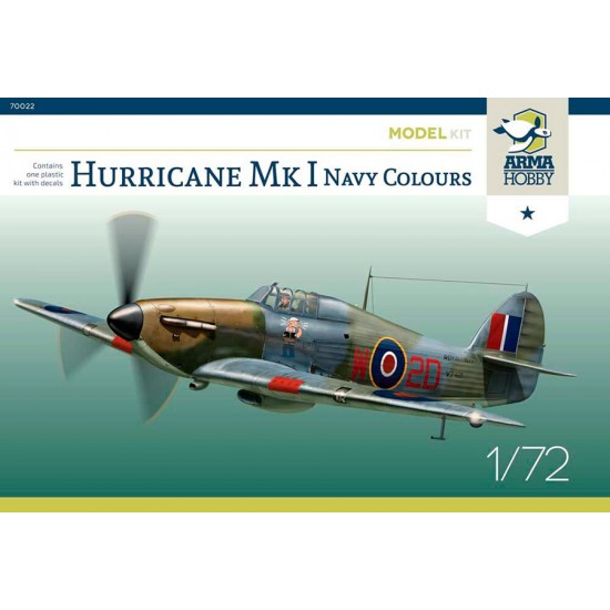 1/72 Hawker Hurricane Mk I / Sea Hurricane Mk Ia Fighter Aeroplane Navy Colours