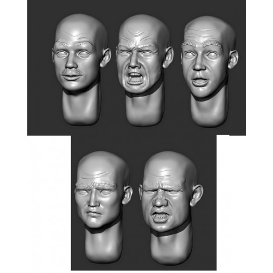 1/35 Bald Heads Set Vol. 10