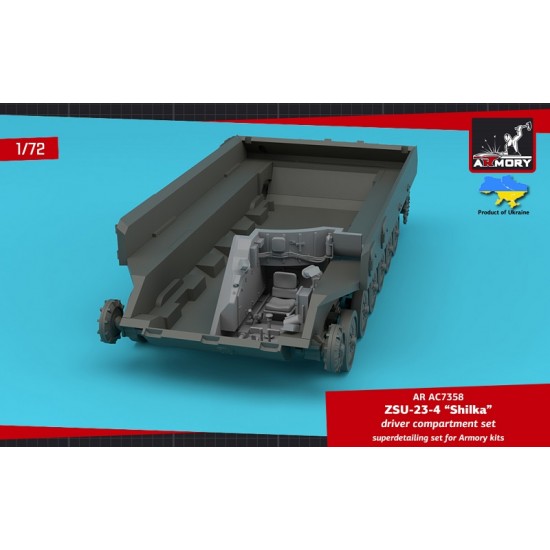 1/72 ZSU-23-4 "Shilka" Driver Compartment