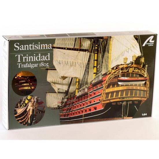 1/84 Santisima Trinidad at Trafalgar 1805 Wooden Ship Model Kit