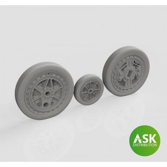 1/72 F-84F Wheels for Special Hobby kit