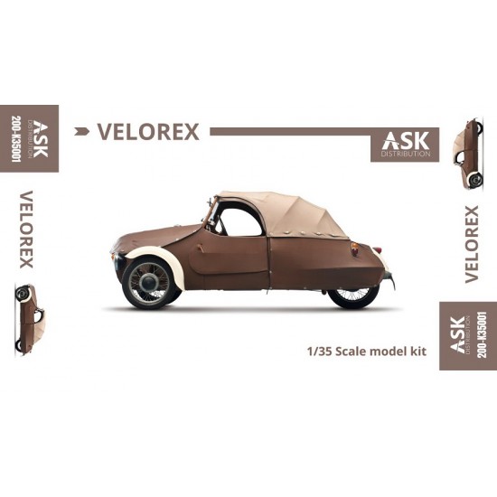 1/35 Velorex - Legendary Three-wheeled Vehicle Plastic kit