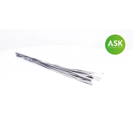 Lead Wire - Halfround  1.2mm, Length 140mm (cca. 14 pcs)