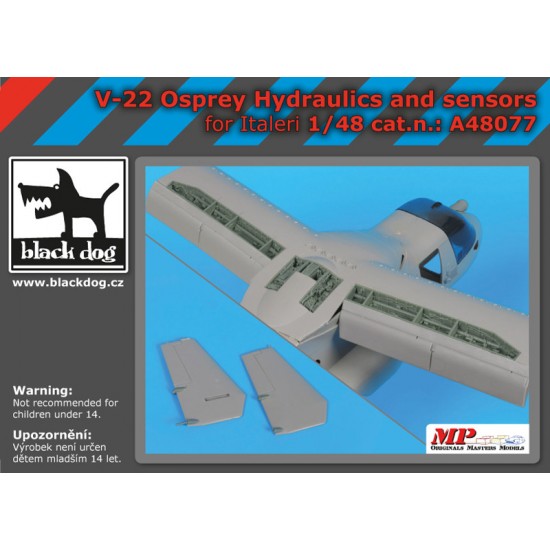 1/48 Bell Boeing V-22 Osprey Hydraulics & Sensors for Italeri kits