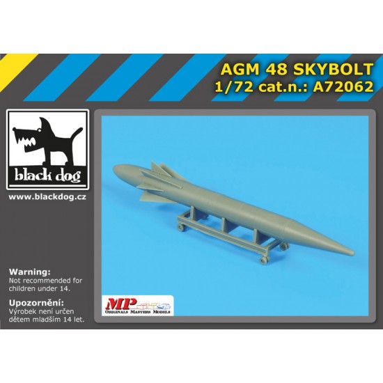 1/72 Douglas AGM 48 Skybolt Air-launched Ballistic Missile (ALBM)