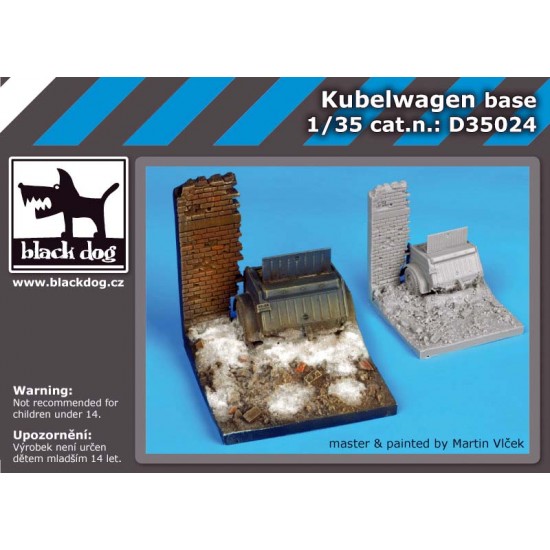 1/35 Kubelwagen Diorama Base for Wars