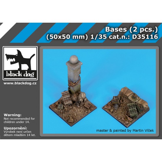 1/35 Bases (2pcs)