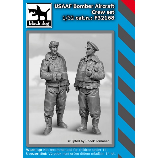 1/32 USAAF Bomber Aircraft Crews set (2 figures)