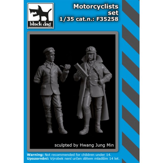 1/35 Motorcyclists Set (2 figures)