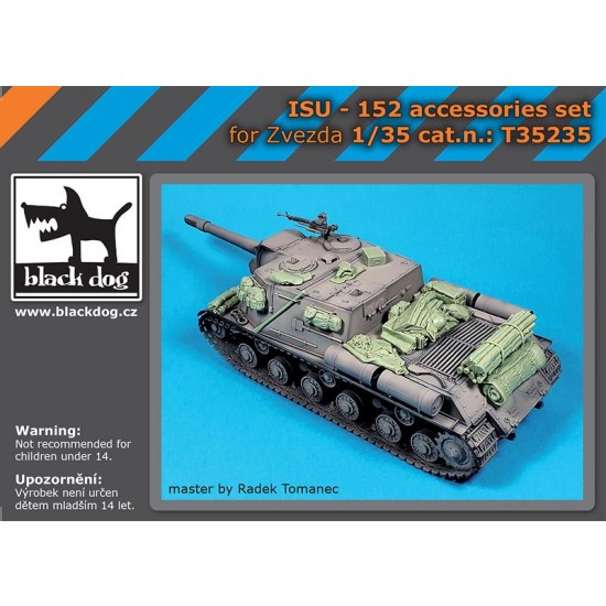 1/35 Isu-152 Self-propelled Gun Detail Set for Zvezda kits