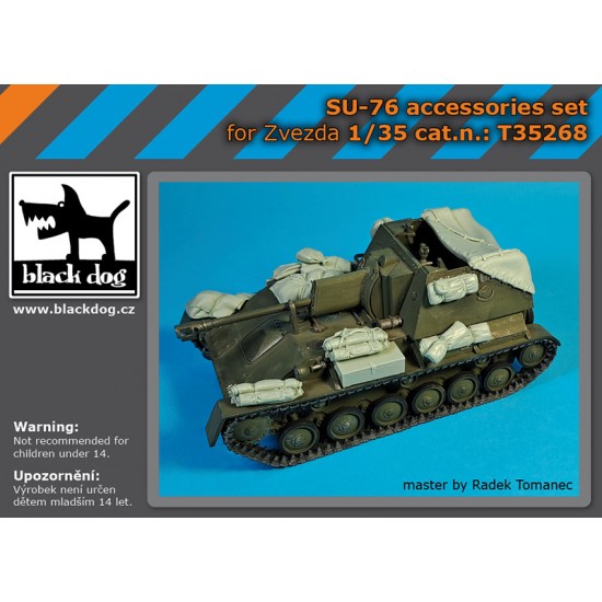 1/35 SU-76 Stowage Set for Zvezda kits