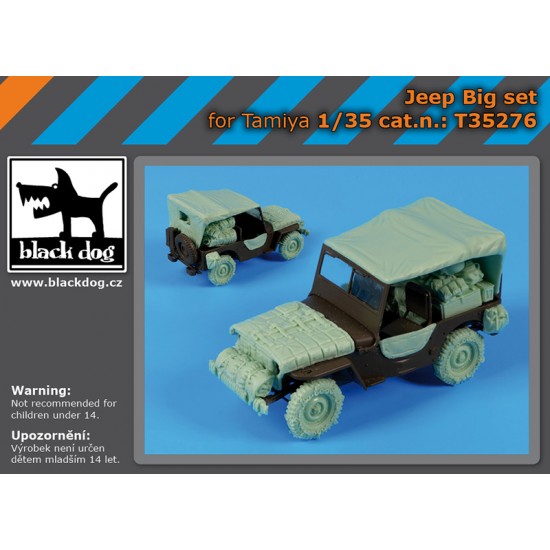 1/35 Jeep Super Detail Set for Tamiya kits