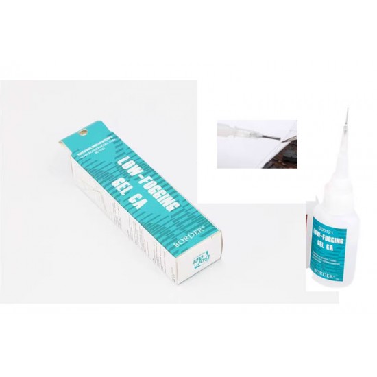 Low-Fogging Gel CA Glue (20g)