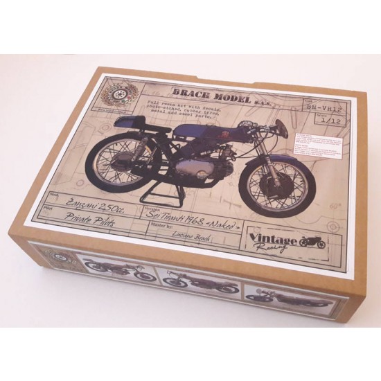 1/12 Motobi Zanzani 250cc. Sei Tiranti "Naked"