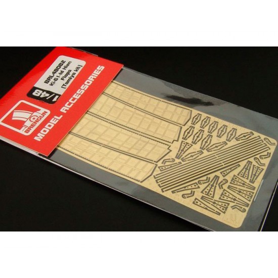 1/48 Ki-61 Id Hien Flaps PE set for Tamiya kit