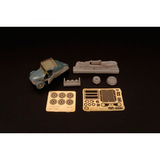 1/72 Velorex PE and Resin set for Eduard kit