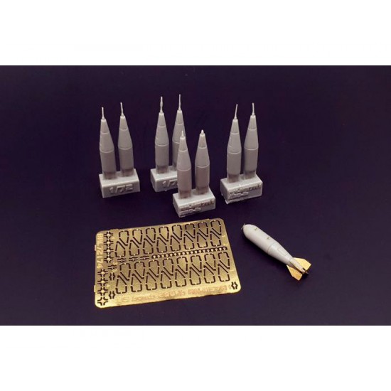 1/72 US Bomb 250-lb AN-M57A1 (8pcs)