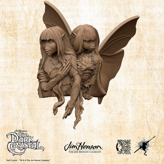 1/10 Jen & Kira Bust [Dark Crystal - Cristal Oscuro]